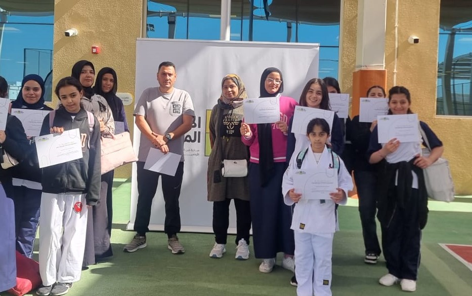 مشاركة المدرسة في بطولة الالعاب المدرسة في لعبتي (الرماية - الجودو) 
